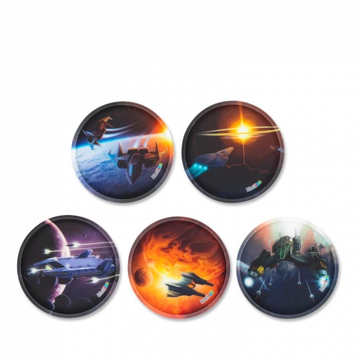ergobag Klettie 5-piece Set Matte Galaxy - ergokid Singapore