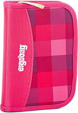 ergobag Hard Pencil Case Check Purple & Pink