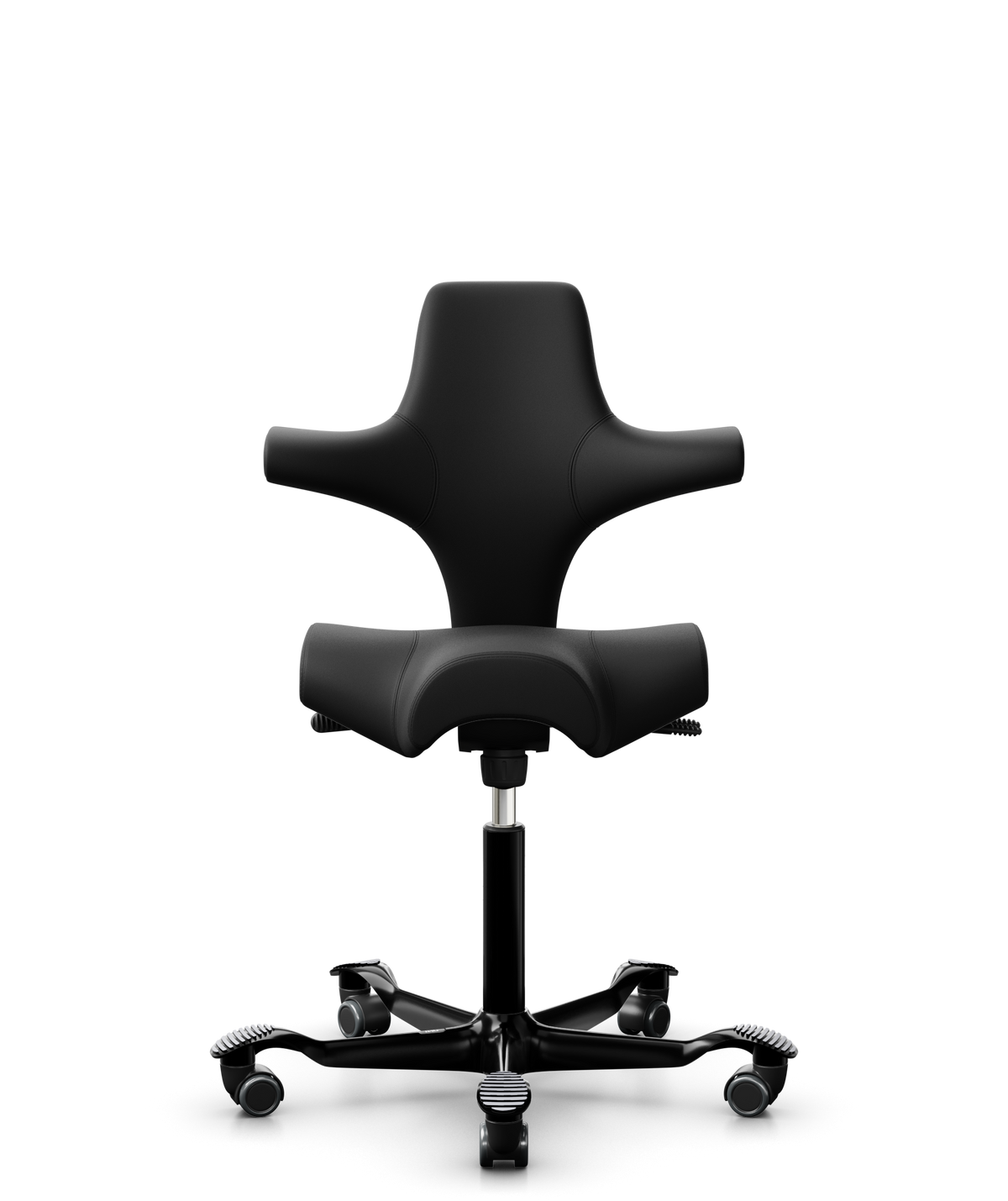 HÅG Capisco 8106 Ergonomic Office Chair Black Illusion Nevotex (PU Artificial Leather)