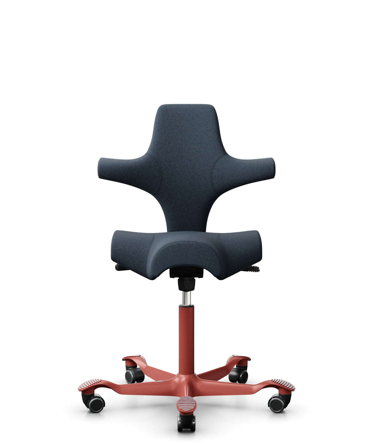 HÅG Capisco 8106 Chair Blush Rose, Cura Navy Blue