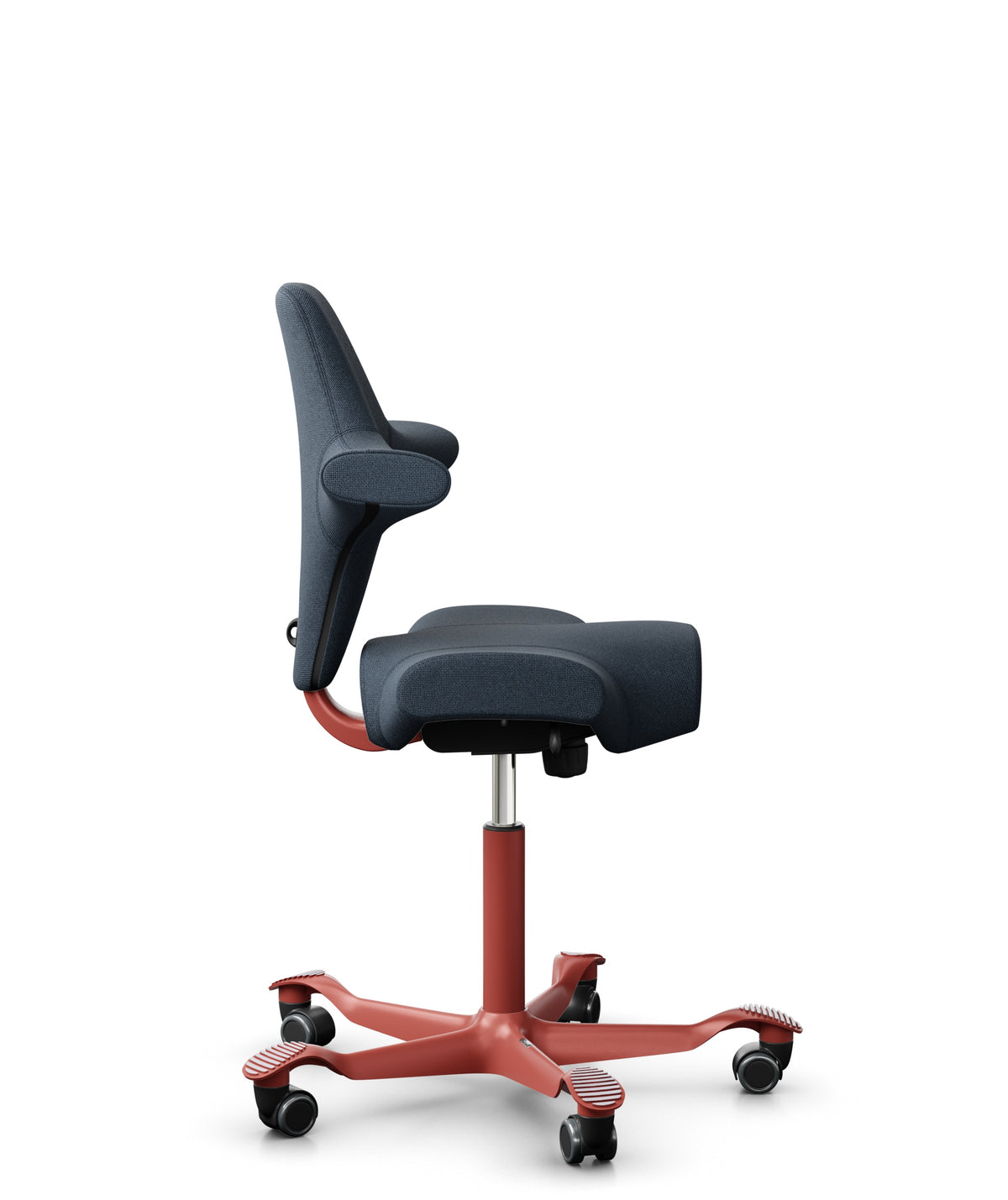 HÅG Capisco 8106 Chair Blush Rose, Cura Navy Blue