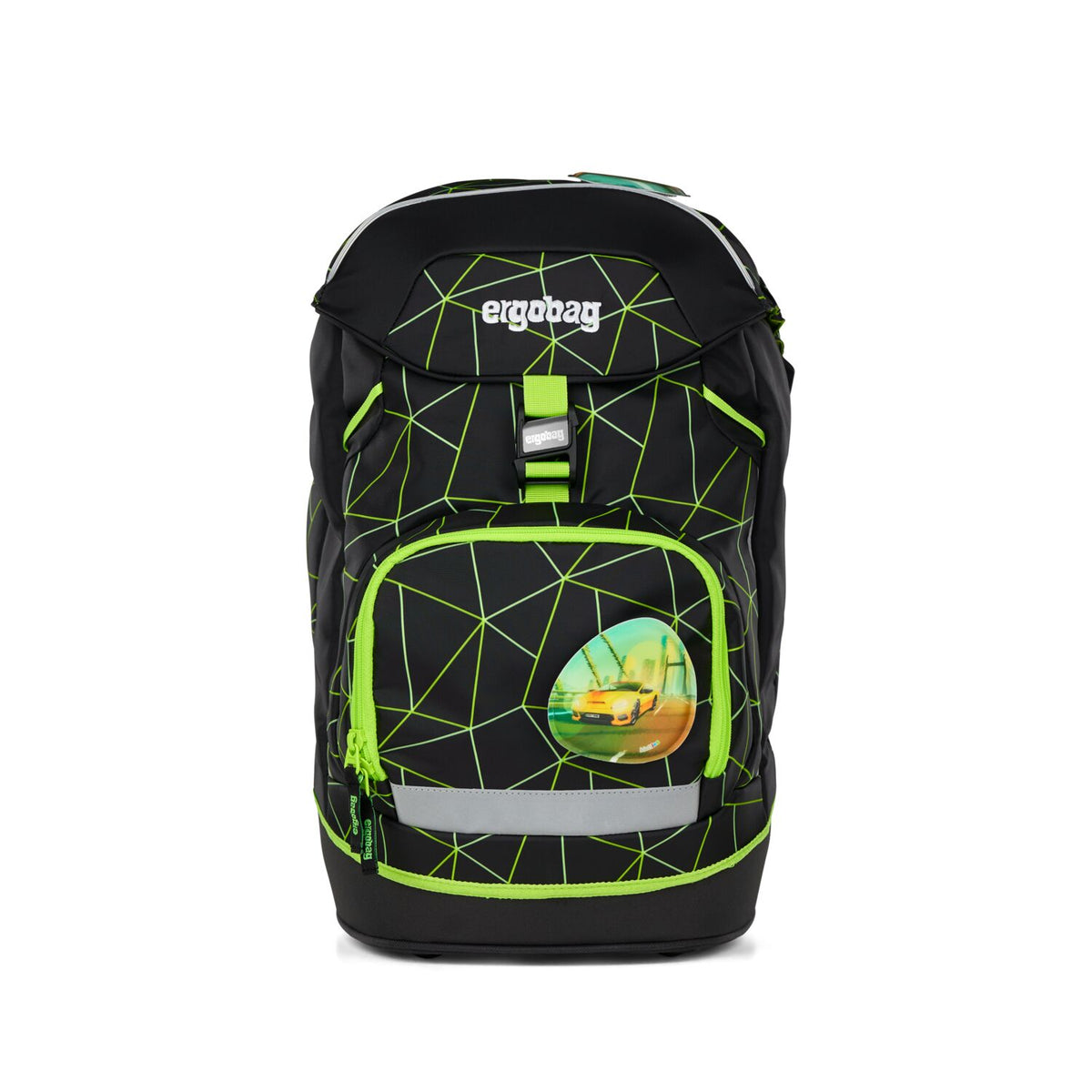 [New 2025/2026 Collection] ergobag Prime School Backpack CyBear Race