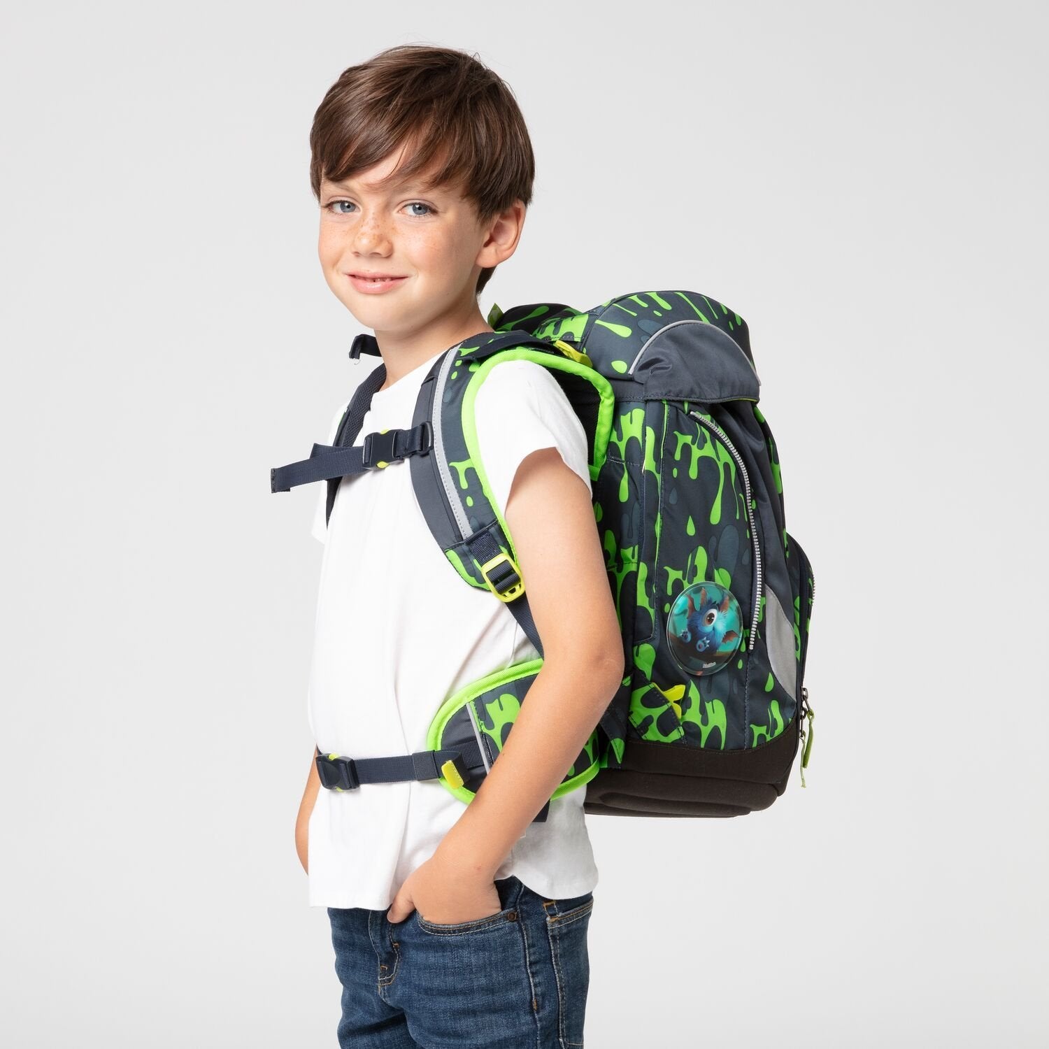 ergobag Pack School Bag 6-piece Set GlibbBear - ergokid Singapore