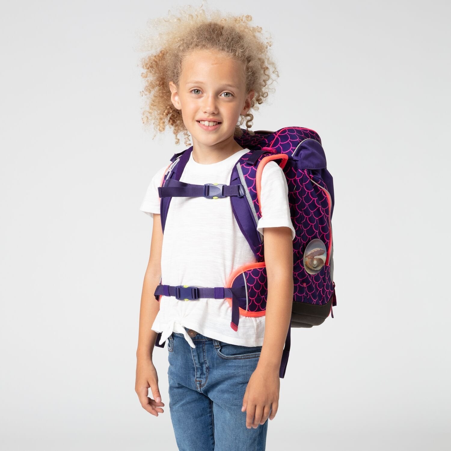 ergobag Pack School Bag 6-piece Set PearlDiveBear - ergokid Singapore