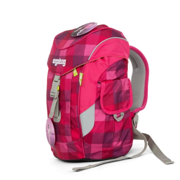 ergolino mini Checkered Pink & Purple - ergokid Singapore