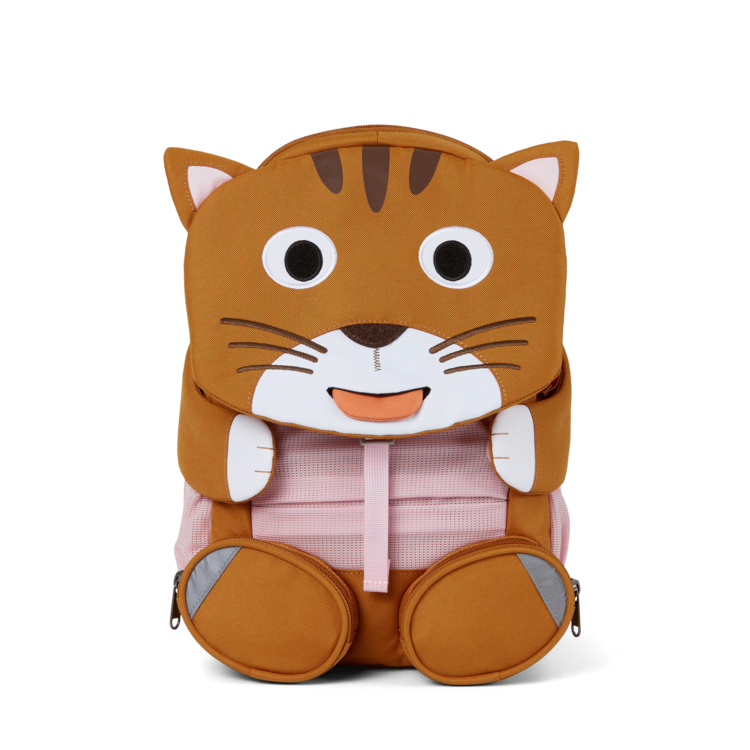 Affenzahn Large Friend Red Cat